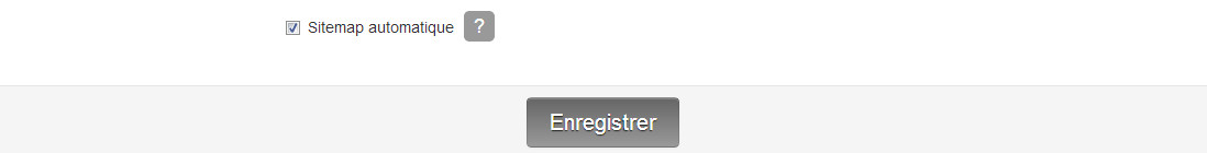 Die automatische Sitemap wiederherstellen