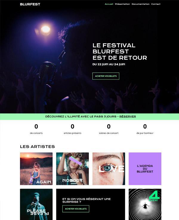Vorlage Blurfest