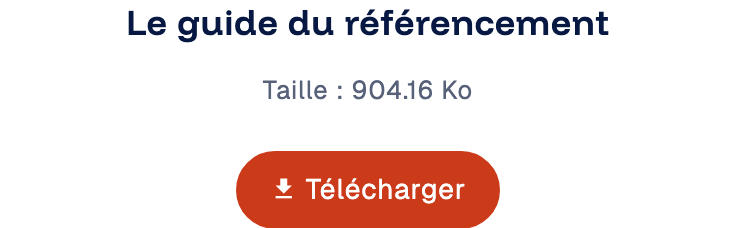 Vorführung des Widgets Datei zum Herunterladen: Titel, Größe und Schaltfläche Herunterladen