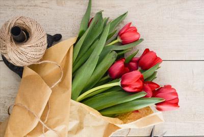 Website eines Blumenladens
