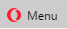 Menü von Opera
