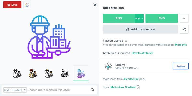 Flaticon: Icon herunterladen